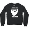 people without beard Crewneck Sweatshirt