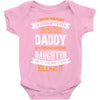Super Cool Daddy Of A Freaking Awesome Daughter Baby Onesie