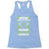 Never Underestimate The Strength Of A Lymphoma Cancer Warrior Racerback Tank