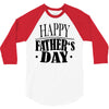 happy father day greeting 3/4 Sleeve Shirt