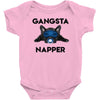 gangsta napper Baby Bodysuit