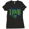 volleyball thvb tampa high Ladies Fitted T-Shirt
