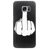 middle finger Samsung Galaxy S7 Edge