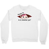 November Peeking Out Baby Girl Crewneck Sweatshirt