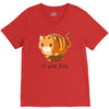 if it fits i sits V-Neck Tee