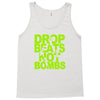 dub step drop beats not bombs black light skrillex ink hiphop dance Tank Top