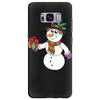 smiling snowman holding out christmas Samsung Galaxy S8 Plus
