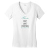 mom right about everything since xxxxMom RIGHT ABOUT EVERYTHING Since Women's V-Neck T-Shirt