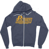 polymer records, ideal gift or birthday present funny Zipper Hoodie