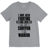 i am warrior V-Neck Tee