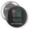 camp crystal lake Pin-back button