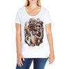 nightmare de los muertos Ladies Curvy T-Shirt