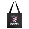 october born unicorns Tote Bags