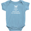 Keep Calm and Focus on Dominion Baby Onesie