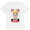 Ruth Bader Notorius Rbg V-Neck Tee