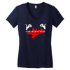 parkour jump freestyle Women's V-Neck T-Shirt