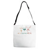 goatee beard mustache Adjustable Strap Totes