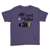 coffee cat Youth Tee
