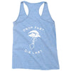 drop fast die last back Racerback Tank