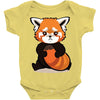 red fox 3 Baby Bodysuit