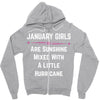 January Girls Zipper Hoodie
