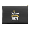 kings are born in 1971 Accessory Pouches
