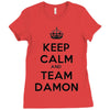 team damon salvatore Ladies Fitted T-Shirt