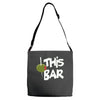 olive this bar Adjustable Strap Totes