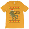 ugly dinosaur merry christmas T-Shirt