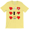 ls lesbian full heart T-Shirt