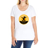 steve aoki Ladies Curvy T-Shirt