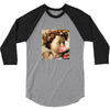 michelangelo the prophet isaiah bubble gum 3/4 Sleeve Shirt