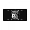 vintage made in 1996 perfectly aged a living legend License Plate