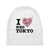 i love neo tokyo Baby Beanies