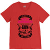 I Have A Pretty Granddaughter Gun A Shovel And An Alibi V-Neck Tee