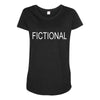 fictional Maternity Scoop Neck T-shirt