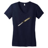 knife Women's V-Neck T-Shirt