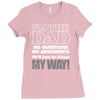 i'm the dad Ladies Fitted T-Shirt