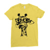 nerd giraffe Ladies Fitted T-Shirt