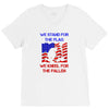 we stand for the flag V-Neck Tee