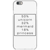 50 % unicorn iPhone 6/6s Case