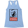 fool b.a. baracus Racerback Tank