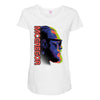 mcgregor face Maternity Scoop Neck T-shirt