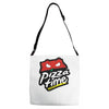 pizza time (2) Adjustable Strap Totes