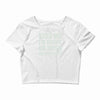 kiss me i'm drunk or irish Crop Top