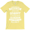 Super Cool Granny Of A Freaking Awesome Grandson T-Shirt