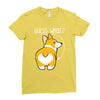 guess what Ladies Fitted T-Shirt