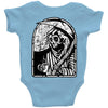 death before decaf Baby Onesie