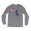 Patriotic T-Rex Long Sleeve Shirts