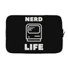 nerd life is the best life Laptop sleeve